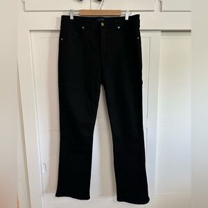 Universal Standard Black Straight Leg Jeans